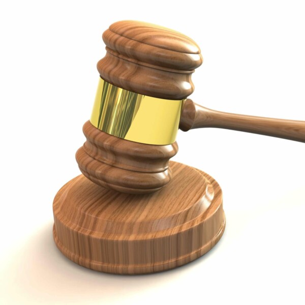 Law hammer, photo.
