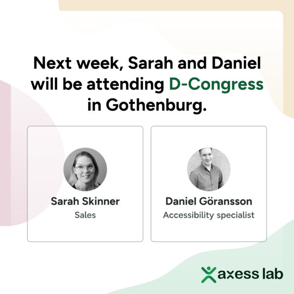 Portraits of Sarah Skinner and Daniel Göransson